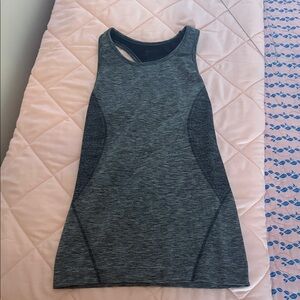 Zella Heathered Gray Athletic Tank